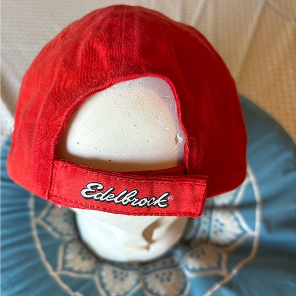 Edelbrock Racing Cap Red Hot Rod Power  Unisex - Picture 2 of 3